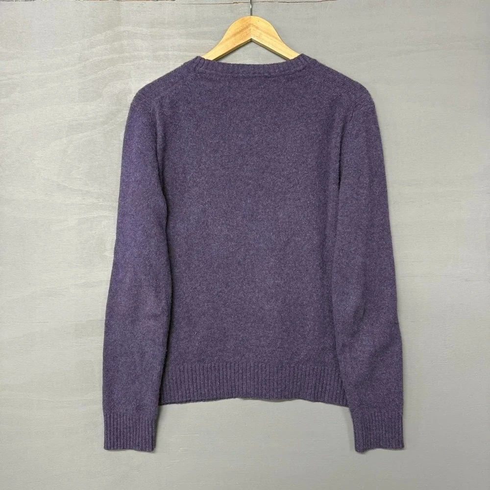 LOT OF 2 Banana‎ Republic 100% Merino Wool Italian Yarn Men's Sweater Medium